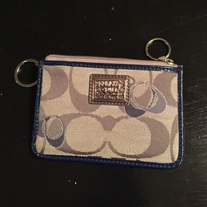 Coach card holder/ mini wallet