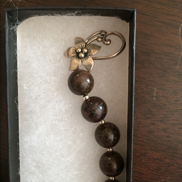 Silpada brown toggle clasp bracelet - Picture 2 of 3