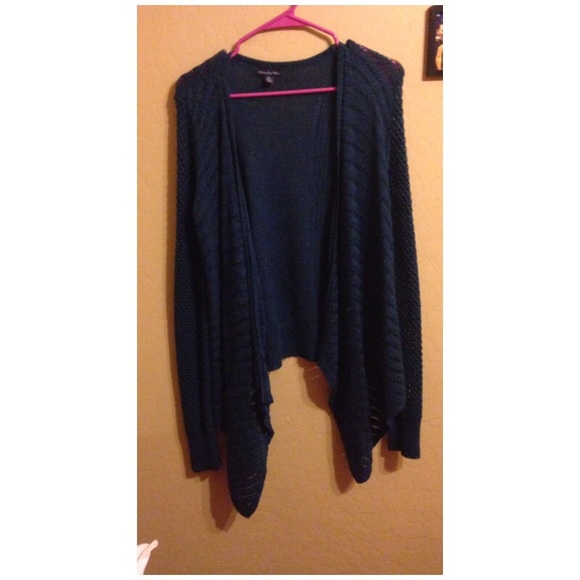 Blue American Eagle cardigan