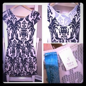 Boutique Damask Dress