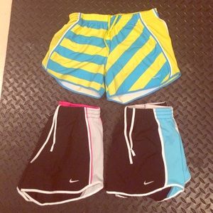 Nike track shorts