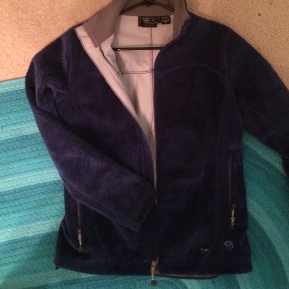 HOLD Mountain hard wear dark purple jacket