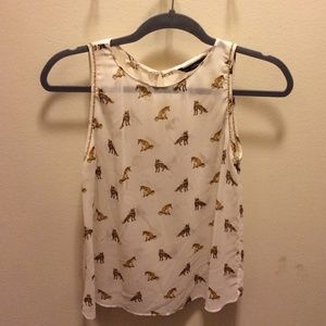 Zara Fox Tank