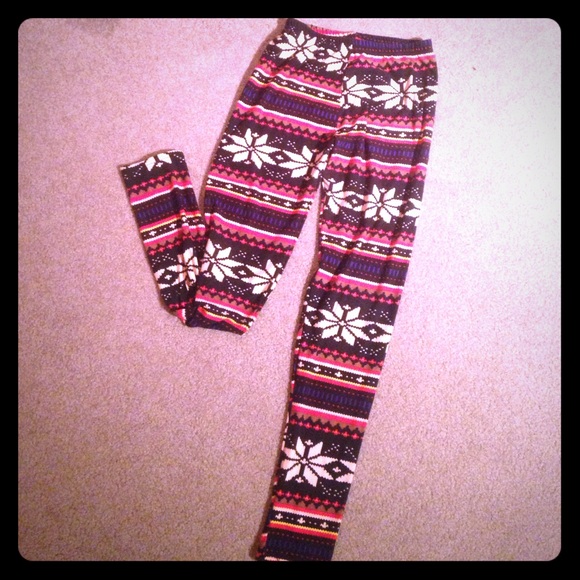 Printed leggings