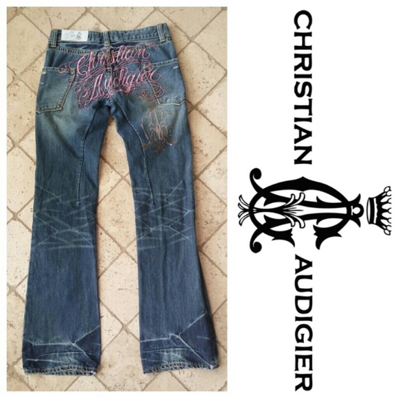 Christian Audigier Denim Jeans