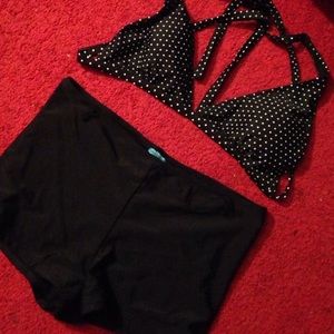 High waisted bikini