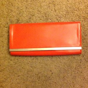Aldo Orange clutch