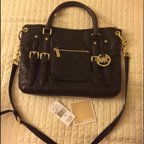 Michael Kors satchel leather McGraw