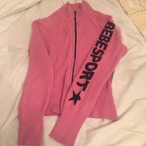 BEBE Sport Light Pink Sweater