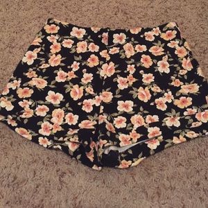 Forever 21 floral shorts!
