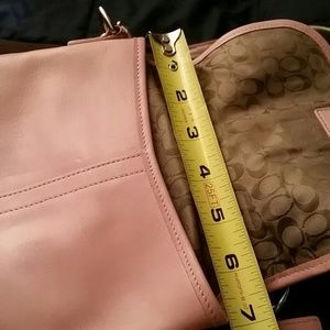 Extra pics pink Coach swing bag