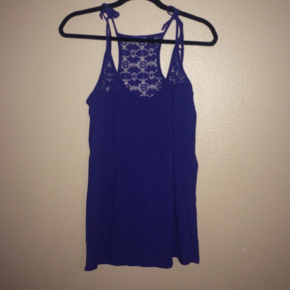 Royal blue tank top