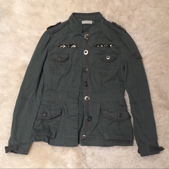 Studded Army Jacket