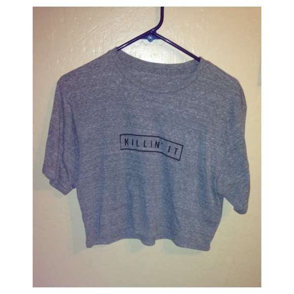 Brandy Melville "killin it" crop top