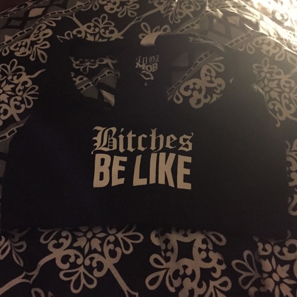 "Bitches be like" Bra top