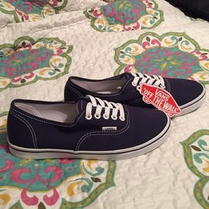 New navy Vans