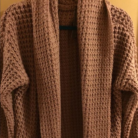 Francesca's Collections Sweaters - Francesca's Blush colored oversized cardigan