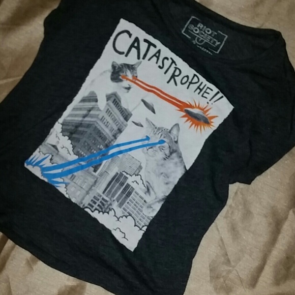 CATS WITH LASERS!! catastrophically cute cat tee