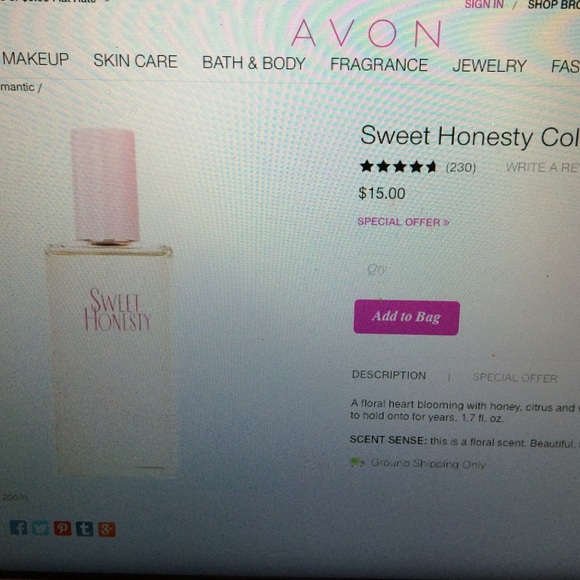 🅾help to clean out 🅾Avon sweet honesty