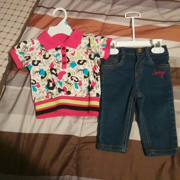 2 piece shirt and pants coogi outfit