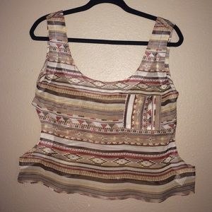 Mags & Pye size small crop top