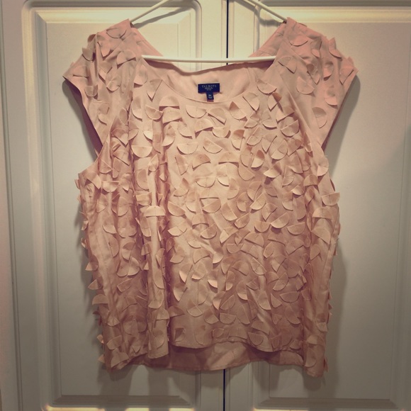 Peach petal led shirt. Never worn
