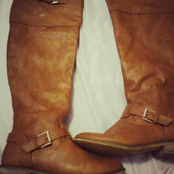 Knee high boots