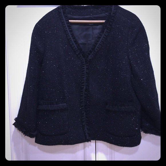 Black shiny petticoat