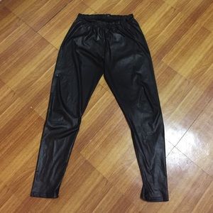 Faux Leather Leggings