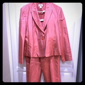 Peach suit...may be sold separately or as a set