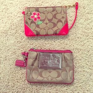 BUNDLE!! Two Coach Wristlets