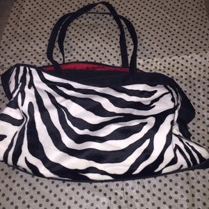 Zebra Duffel Bag