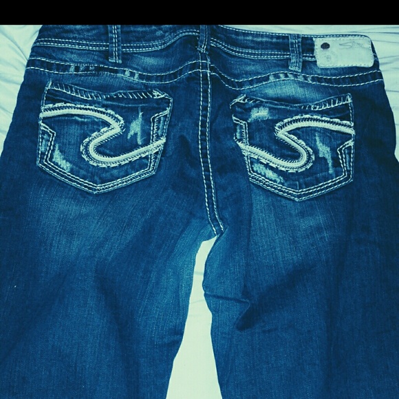 Silver jeans