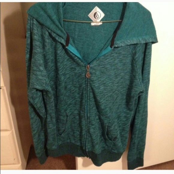 Volcom zip hoodie,  like new!