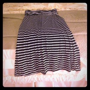 Nautical Stripe Maxi Skirt/Dress