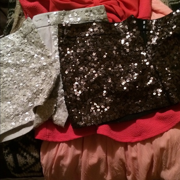 2 pair of express shorts