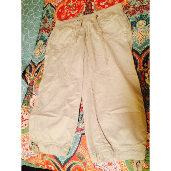 Tan Cargo Pants - Picture 1 of 4