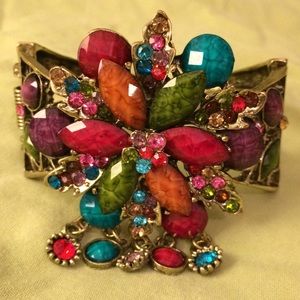 Women jewelry necklace red blue orange purple