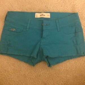Blue hollister shorts