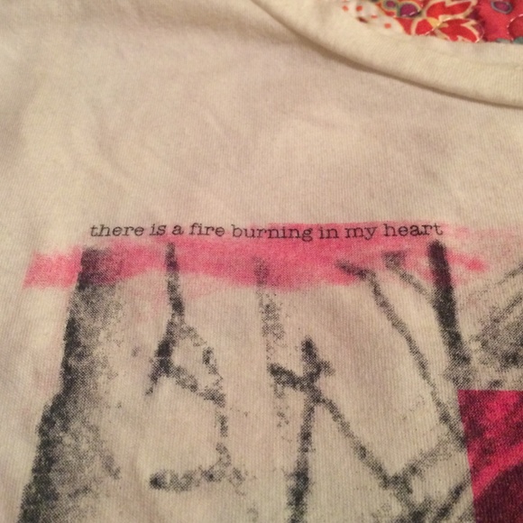 "I am the dreamer" F21 Fringe Top - Picture 3 of 4