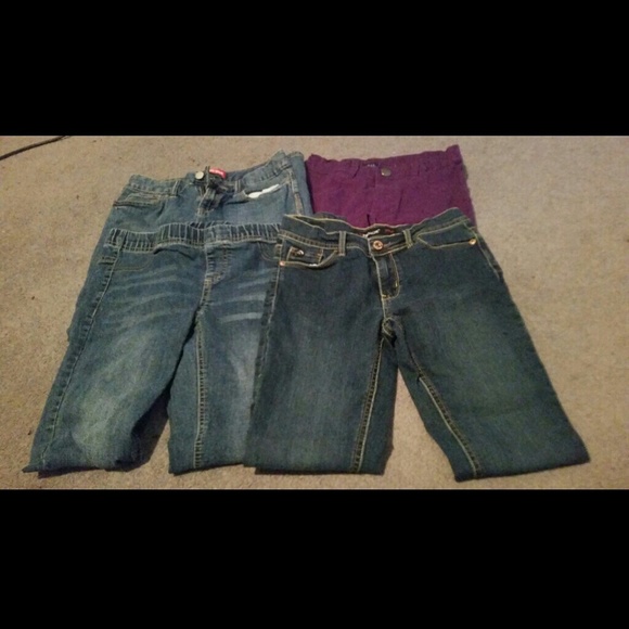 4 pairs of jeans size 12