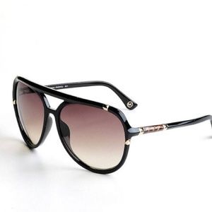 Michael Kors black aviator sunglasses