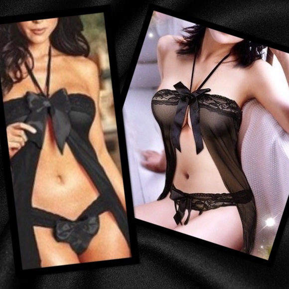 Accessories - ❤️️️SEXY Black 2 piece lingerie❤️