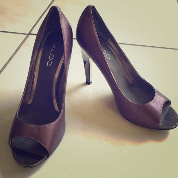 Aldo purple heels - Picture 1 of 1