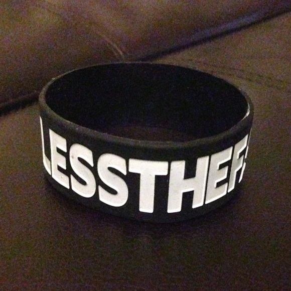 (2 for $4) Blessthefall Rubber Bracelet - Picture 3 of 4