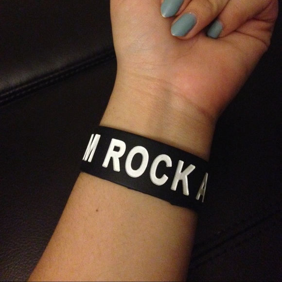 (2 for $4) Asking Alexandria Rubber Bracelet - Picture 4 of 4