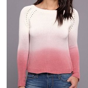 BB Dakota Dip Dyed Open Back Sweater