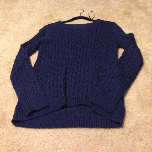 Navy blue sweater