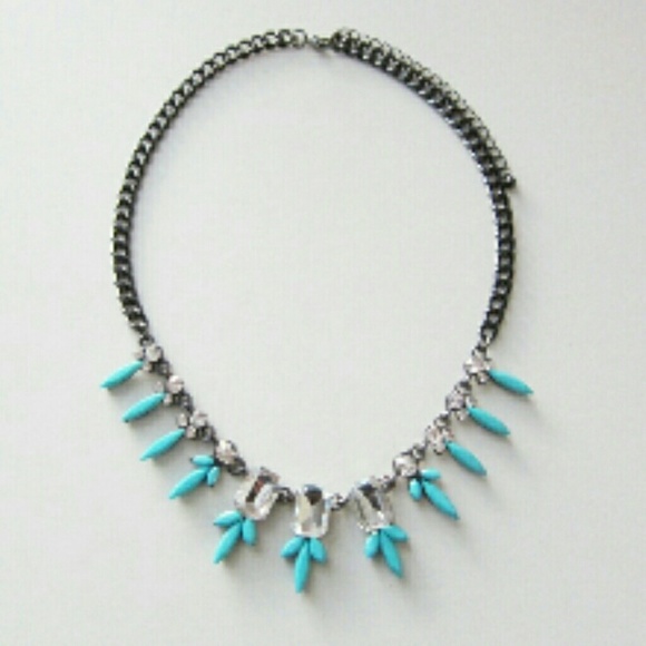 Turquoise Mini Statement Necklace