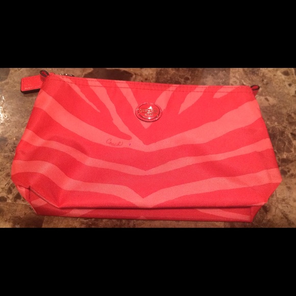 Coach cosmetic bag